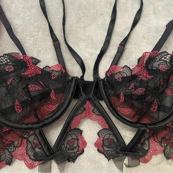 New! For Love And Lemons Ivy Underwire Longline Bra Top 10199 - Picture 9 of 12